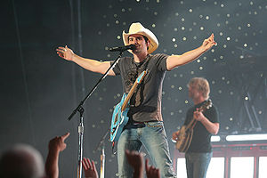 American country musician Brad Paisley. (Photo credit: Wikipedia)