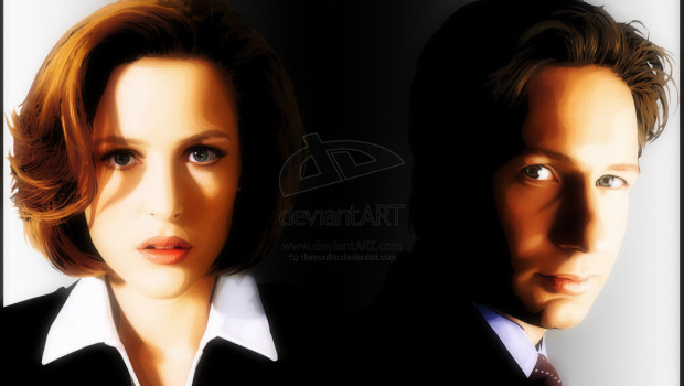 Mulder_And_Scully_by_demonika